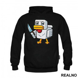 Chicken With A Knife - Minecraft - Duks