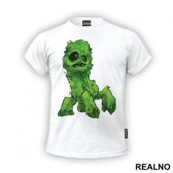 Creeper Drawing - Minecraft - Majica