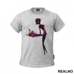 Enderman Drawing - Minecraft - Majica