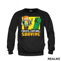 Create, Explore, Survive - Minecraft - Duks