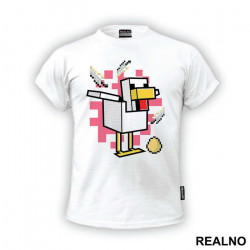 Chicken - Minecraft - Majica