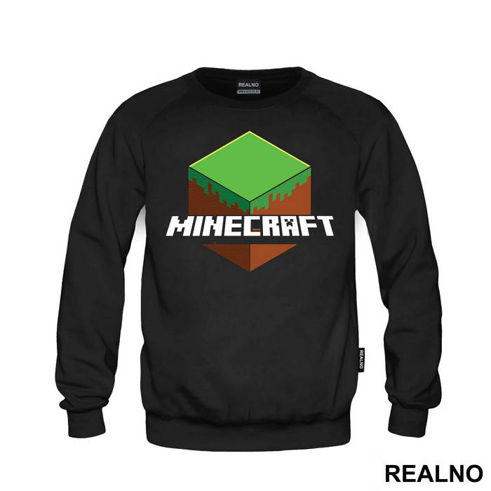 Grass Block Logo - Minecraft - Duks