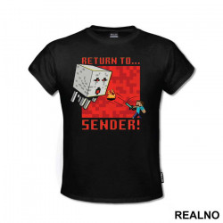 Return To Sender - Minecraft - Majica