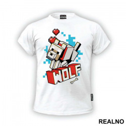 Wolf - Minecraft - Majica