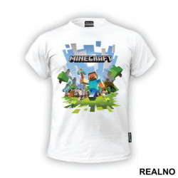 Action Time - Minecraft - Majica