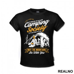 Camping Society - Planinarenje - Kampovanje - Priroda - Nature - Majica