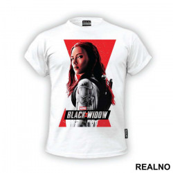 Natasha Romanoff Portrait - Black Widow - Avengers - Majica Natasha Romanoff Portrait - Black Widow - Avengers - Majica