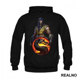 Scorpion And Logo - Mortal Kombat - Duks Scorpion And Logo - Mortal Kombat - Duks