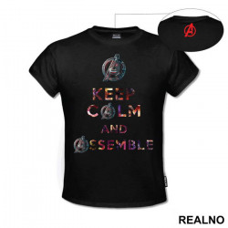 Keep Calm And Assemble - Avengers - Majica Keep Calm And Assemble - Avengers - Majica