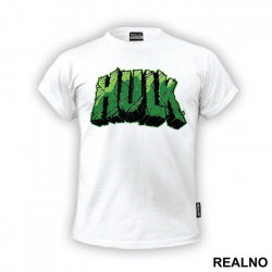 Green Text Logo - Hulk - Avengers - Majica