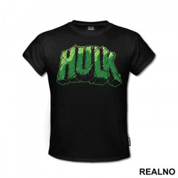 Green Text Logo - Hulk - Avengers - Majica