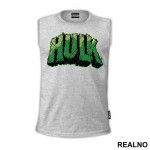 Green Text Logo - Hulk - Avengers - Majica
