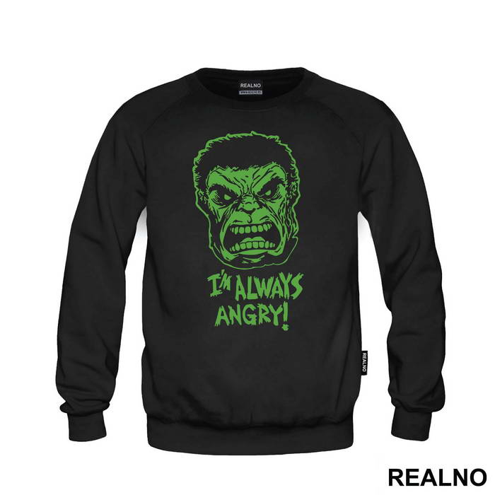 Green Splash - I'm Always Angry - Hulk - Avengers - Duks