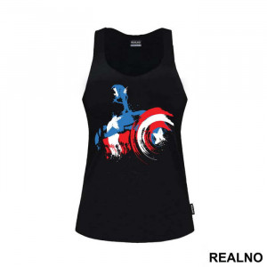 Color Splash - Captain America - Avengers - Majica Color Splash - Captain America - Avengers - Majica