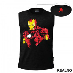 Color Splash - Iron Man - Avengers - Majica