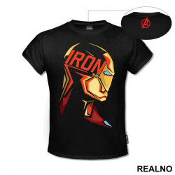 Polygonal Portrait - Iron Man - Avengers - Majica Polygonal Portrait - Iron Man - Avengers - Majica