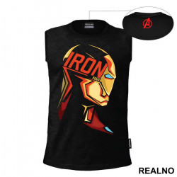 Polygonal Portrait - Iron Man - Avengers - Majica Polygonal Portrait - Iron Man - Avengers - Majica