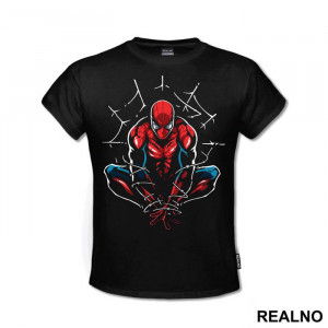 Standing On A Ledge - SpiderMan - Majica Standing On A Ledge - SpiderMan - Majica