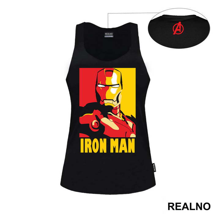 Red And Yellow - Iron Man - Avengers - Majica