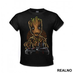 Groot Smile - Guardians Of The Galaxy - Majica
