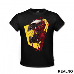 Yellow Background - Carnage - Venom - Majica