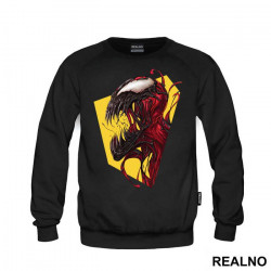 Yellow Background - Carnage - Venom - Duks