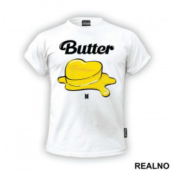 Butter - BTS - Bangtan Boys - Muzika - Majica Butter - BTS - Bangtan Boys - Muzika - Majica