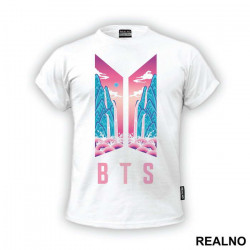 Pink Waterfall - BTS - Bangtan Boys - Muzika - Majica Pink Waterfall - BTS - Bangtan Boys - Muzika - Majica