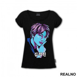Retro Light - Jin - BTS - Bangtan Boys - Muzika - Majica Retro Light - Jin - BTS - Bangtan Boys - Muzika - Majica