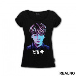 Retro Light - Jungkook - BTS - Bangtan Boys - Muzika - Majica Retro Light - Jungkook - BTS - Bangtan Boys - Muzika - Majica