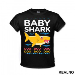 Baby Shark - Yellow - Crtaći - Majica