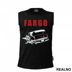 Car In The Snow - Fargo - Majica