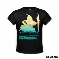 Gandalf Double Exposure - Lord Of The Rings - LOTR - Majica Gandalf Double Exposure - Lord Of The Rings - LOTR - Majica