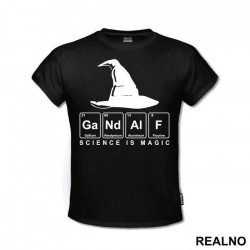 Gandalf - Science Is Magic - Lord Of The Rings - LOTR - Majica Gandalf - Science Is Magic - Lord Of The Rings - LOTR - Majica