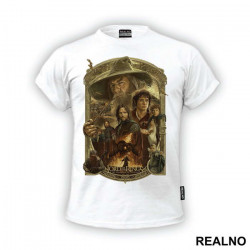 Group In A Frame - Lord Of The Rings - LOTR - Majica Group In A Frame - Lord Of The Rings - LOTR - Majica
