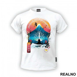 Mordor - Painting - Lord Of The Rings - LOTR - Majica Mordor - Painting - Lord Of The Rings - LOTR - Majica