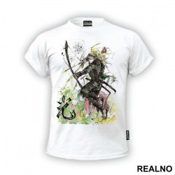 Legolas Fighting - Lord Of The Rings - LOTR - Majica Legolas Fighting - Lord Of The Rings - LOTR - Majica