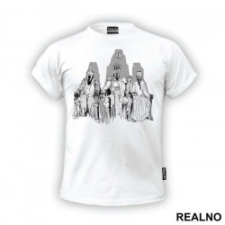 Villains sitting On Their Thrones - Lord Of The Rings - LOTR - Majica Villains sitting On Their Thrones - Lord Of The Rings - LOTR - Majica