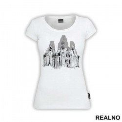 Villains sitting On Their Thrones - Lord Of The Rings - LOTR - Majica Villains sitting On Their Thrones - Lord Of The Rings - LOTR - Majica