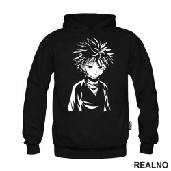 Killua - White Portrait - Hunter x Hunter - Duks Killua - White Portrait - Hunter x Hunter - Duks