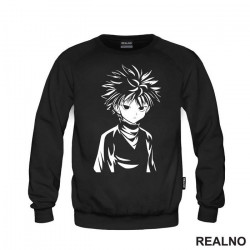 Killua - White Portrait - Hunter x Hunter - Duks Killua - White Portrait - Hunter x Hunter - Duks