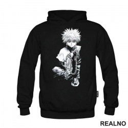 Killua - Sitting - Hunter x Hunter - Duks Killua - Sitting - Hunter x Hunter - Duks