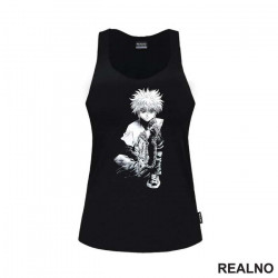 Killua - Sitting - Hunter x Hunter - Majica Killua - Sitting - Hunter x Hunter - Majica