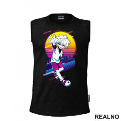 Killua - Colors - Hunter x Hunter - Majica Killua - Colors - Hunter x Hunter - Majica