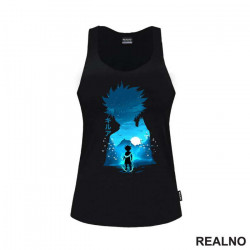 Killua - Blue - Double Exposure - Hunter x Hunter - Majica Killua - Blue - Double Exposure - Hunter x Hunter - Majica