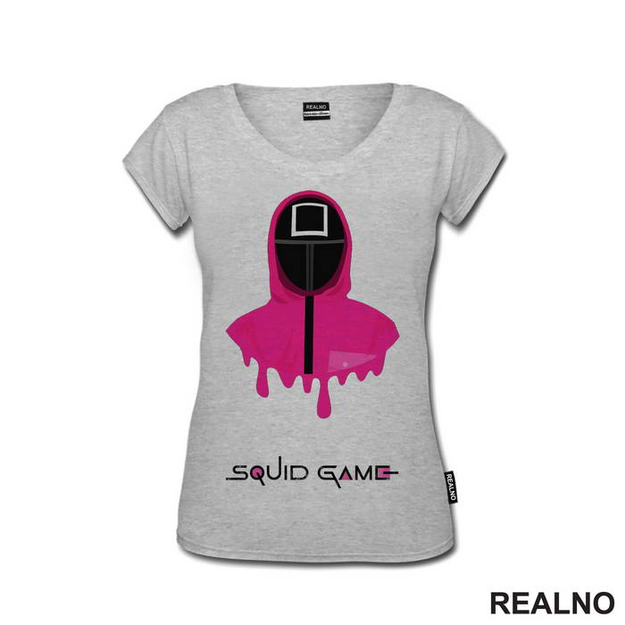 Square Guard And Logo - Squid Game - Majica