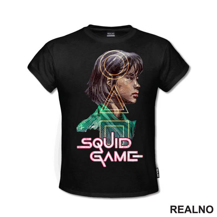 Kang Sae-byeok And Logo - Squid Game - Majica