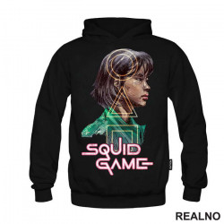 Kang Sae-byeok And Logo - Squid Game - Duks