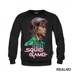 Kang Sae-byeok And Logo - Squid Game - Duks