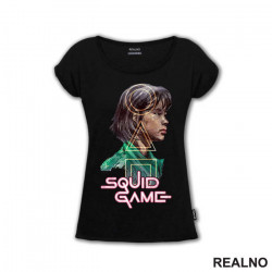 Kang Sae-byeok And Logo - Squid Game - Majica